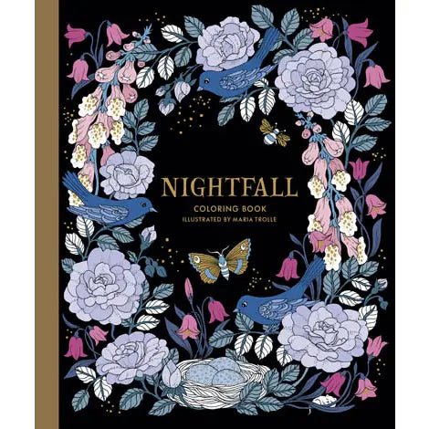 Maria Trolle Nightfall Coloring Book